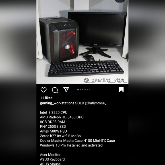 Mini Gaming tower - Picture 5 of 5